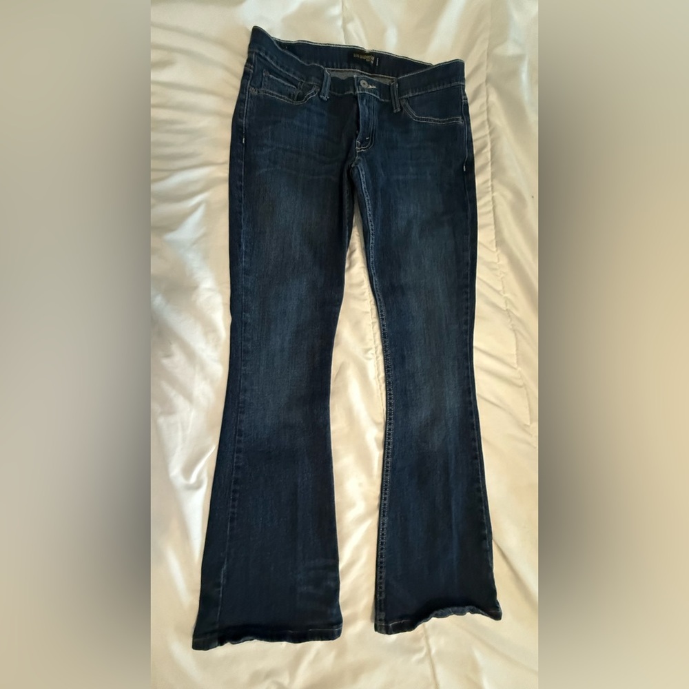 Levi’s 524, Too Superlow Bootcut Blue Jeans, Junior Size 11